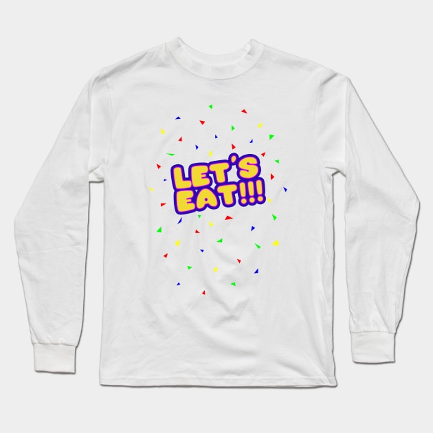 Five Nights at Freddy's - Let's Eat Long Sleeve T-Shirt by Kaiserin